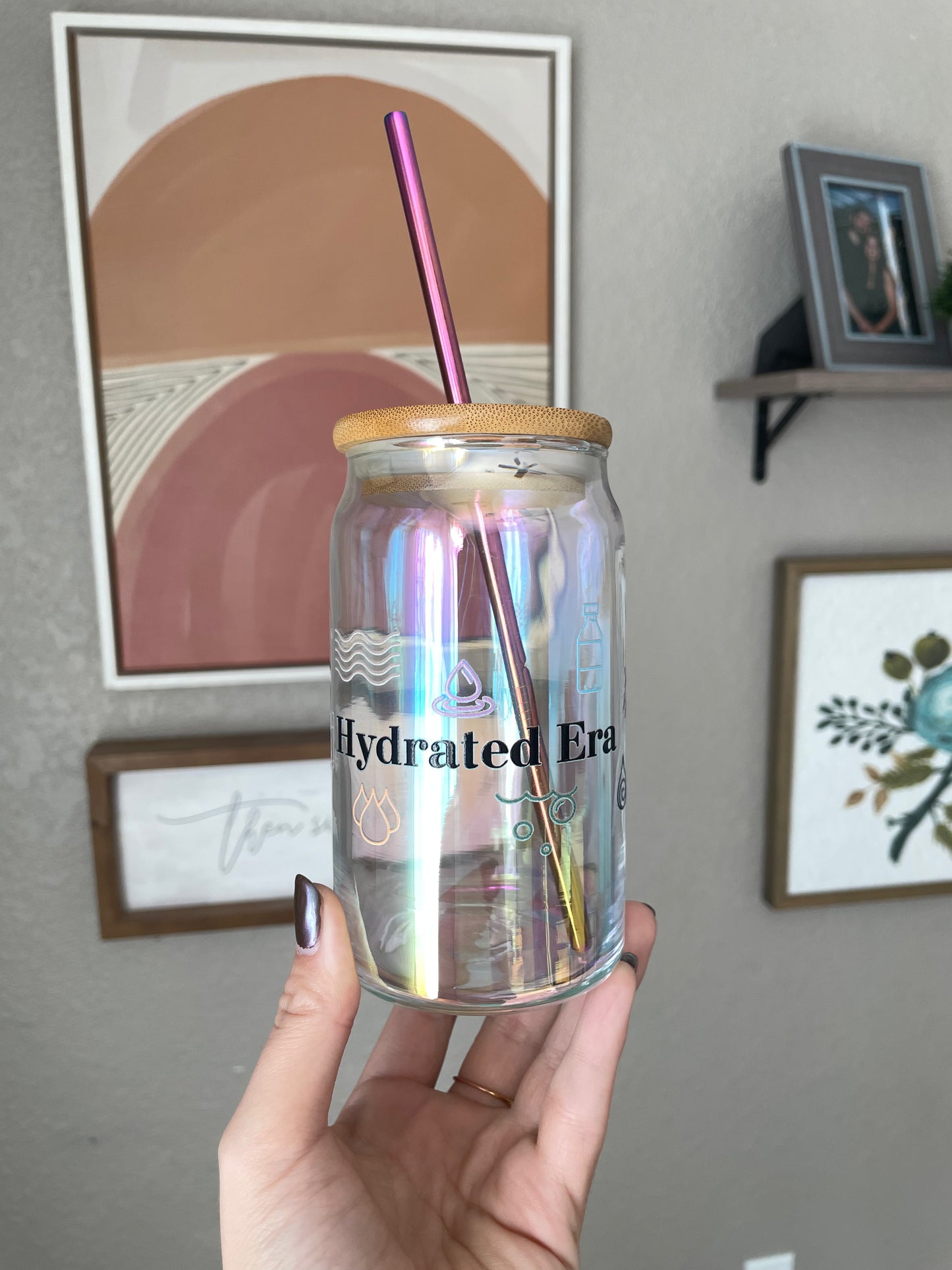 Hydrated Era (Taylor Swift Inspired) Glass Cup