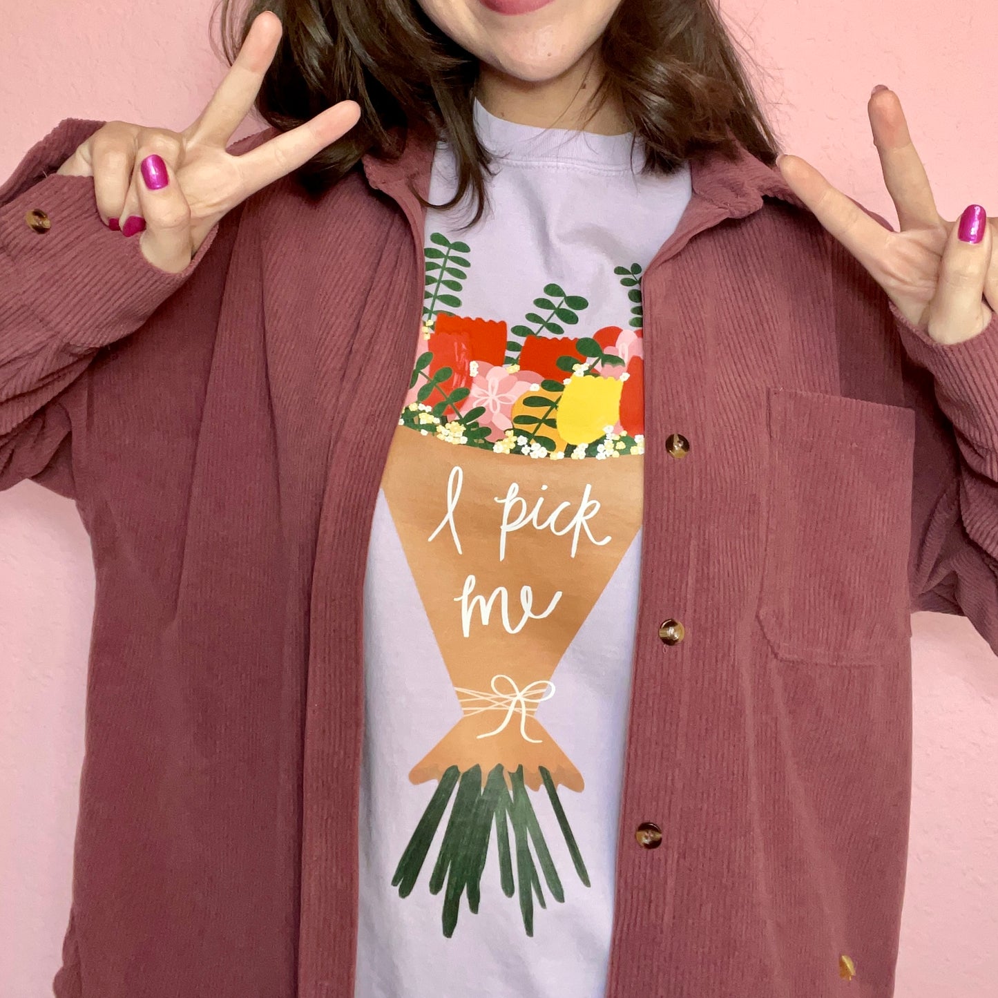 I Pick Me Comfort Color Tee