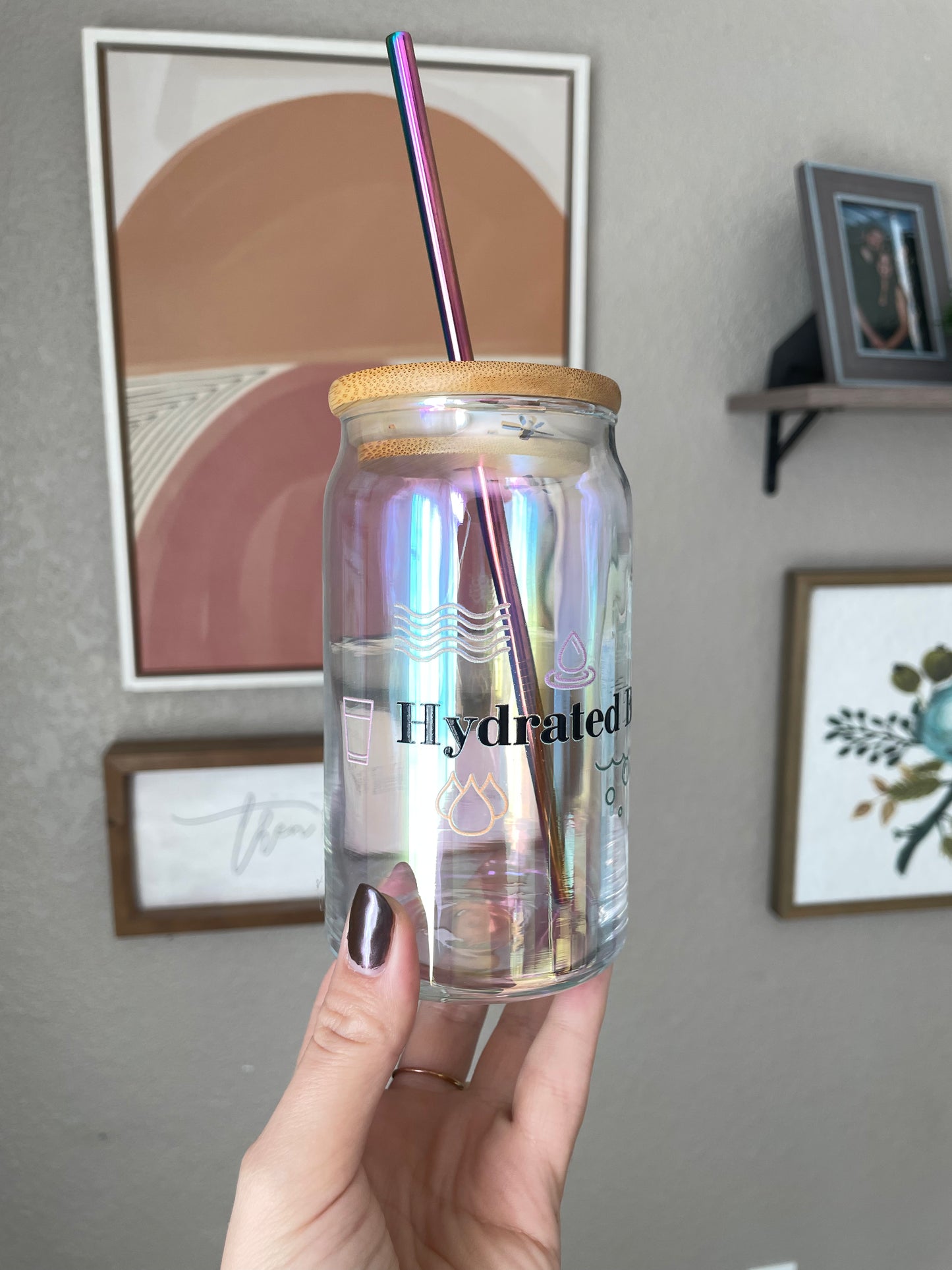 Hydrated Era (Taylor Swift Inspired) Glass Cup