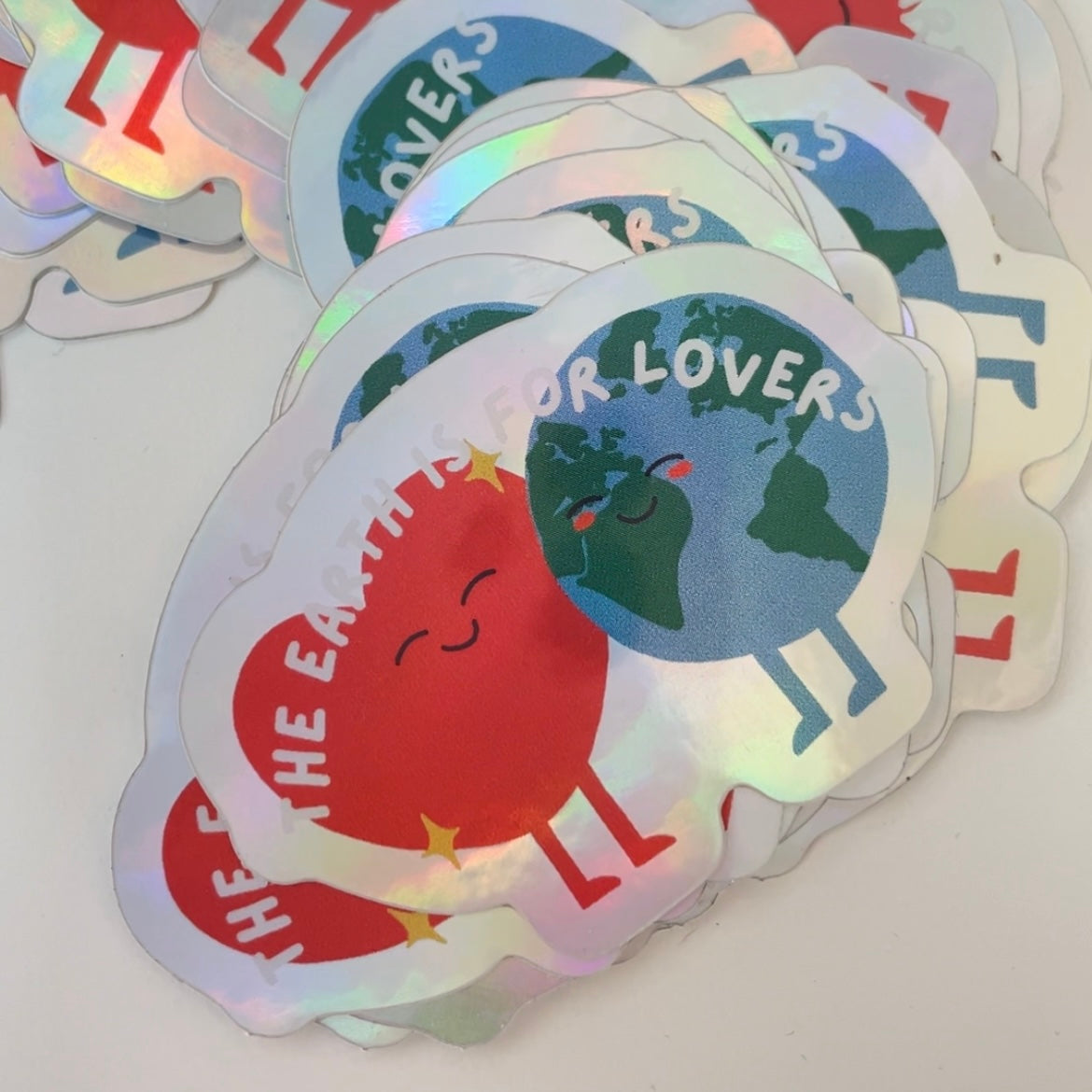 The Earth is For Lovers Sticker