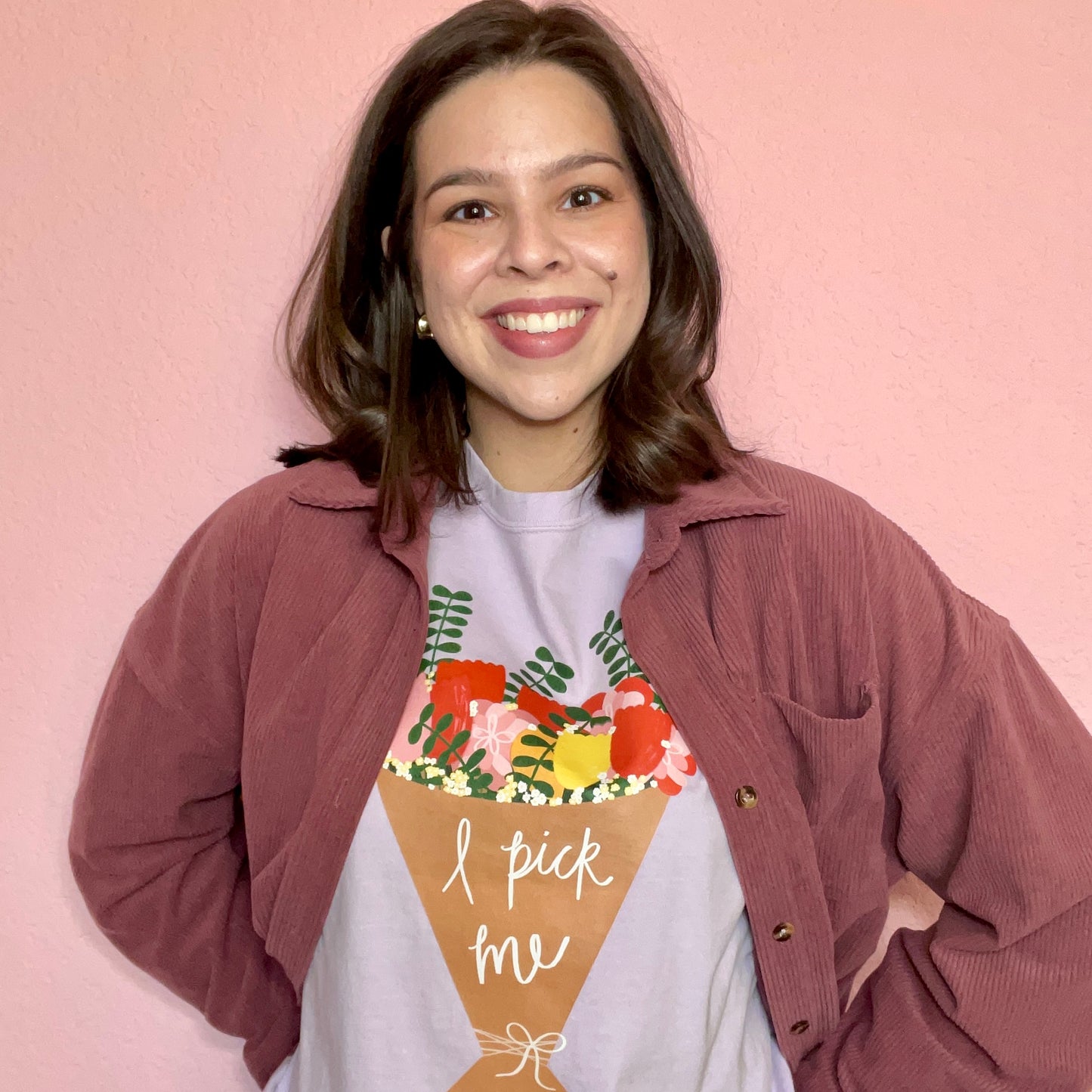 I Pick Me Comfort Color Tee