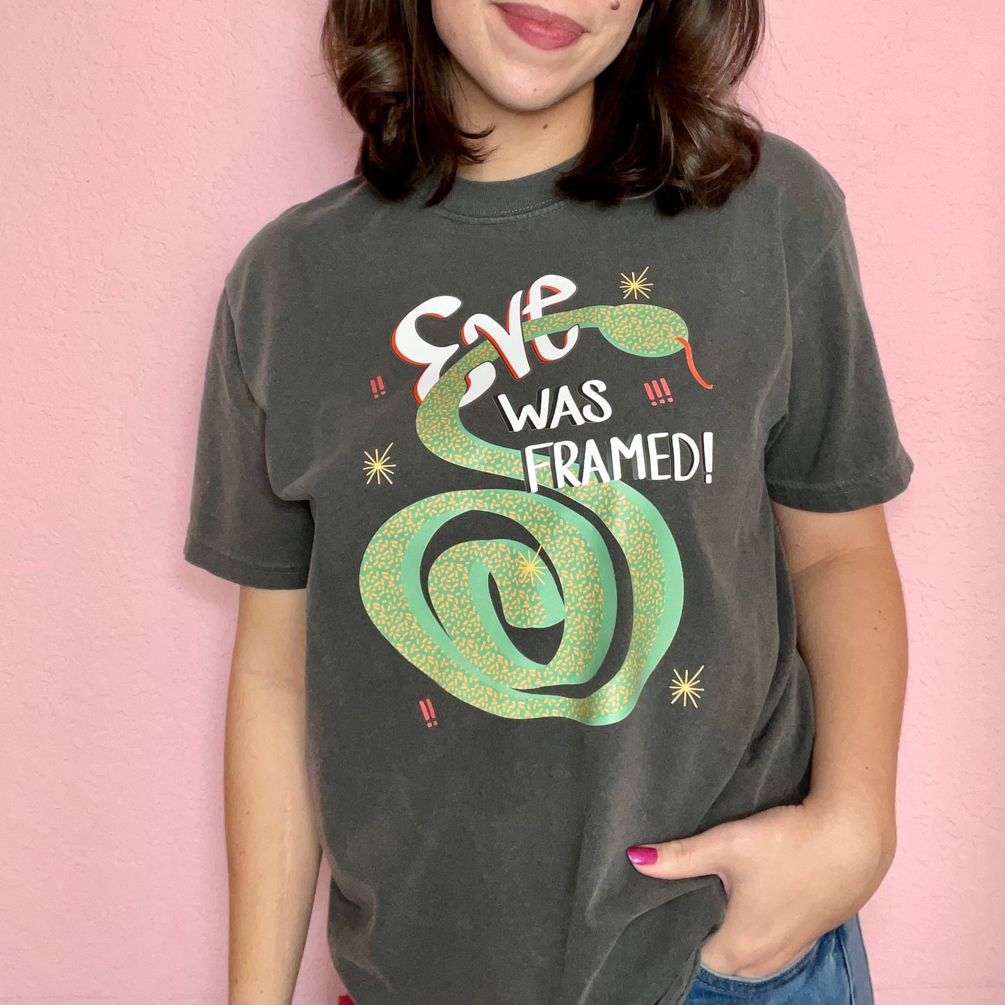 Eve Was Framed Comfort Color Tee