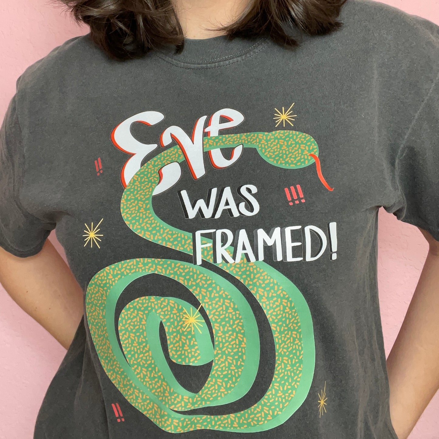 Eve Was Framed Comfort Color Tee